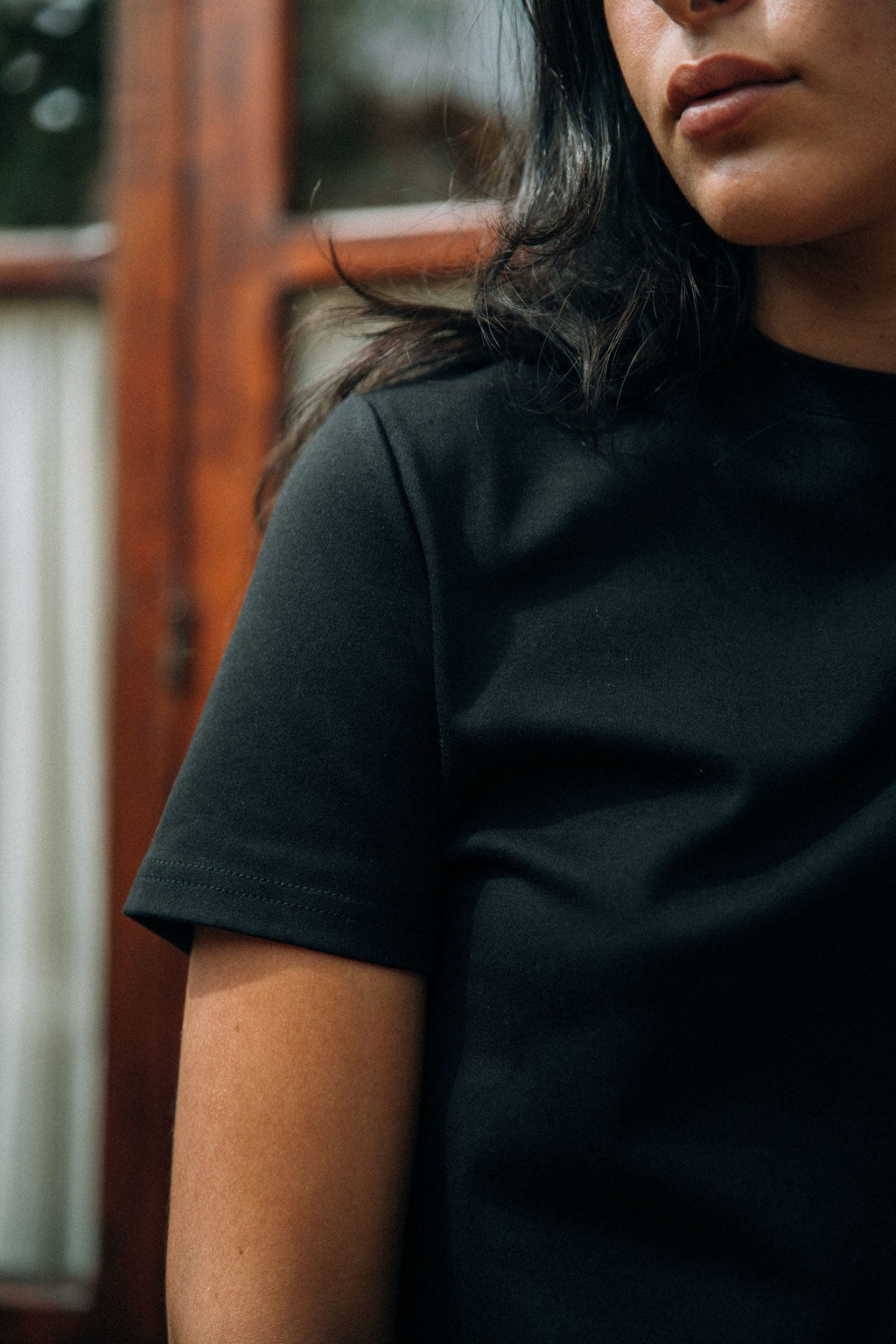 Vrddhi Brando Fitted T-Shirt, Black