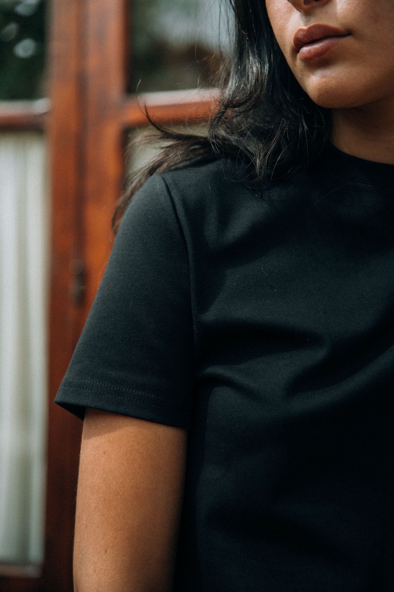 Vrddhi Brando Fitted T-Shirt, Black